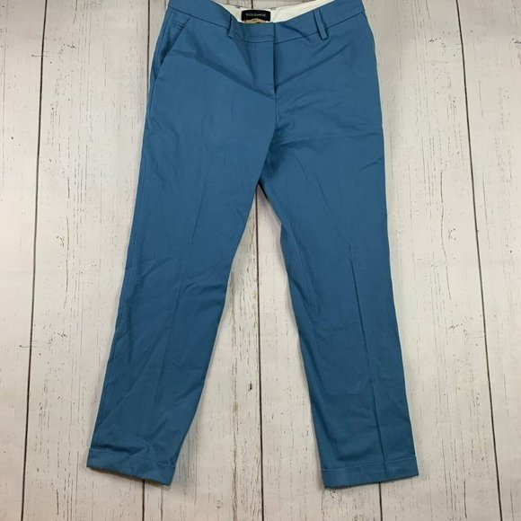 Piazza Sempione Blue Straight Leg Pants - Picture 1 of 10